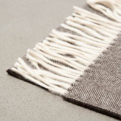 Wool Scarf -Brown