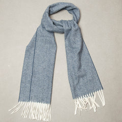 Wool Scarf - Navy