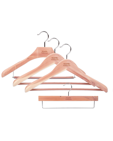 Standard Cedar Hanger Set of 2 by Woodlore